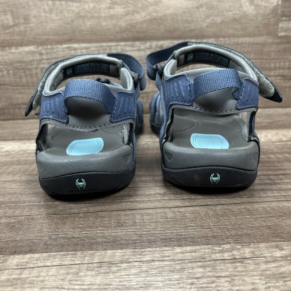 Teva Tirra Gray Blue Womens US Size 7.5 EUR 38.5 4266 Sandals - Picture 5 of 10